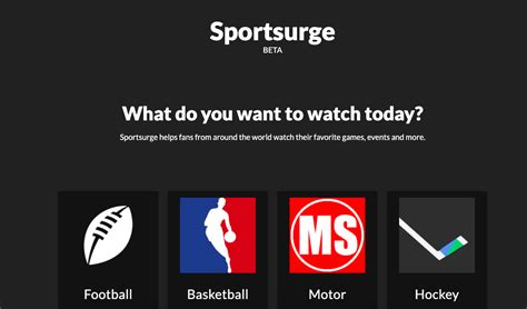 sportsurge net live streaming tv free